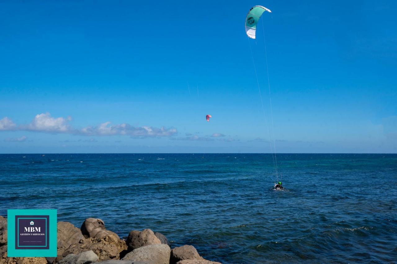 Апартаменты Mara 2 Playa Del Burrero Junto Al Mar, Wifi Gratis Инхенио Экстерьер фото